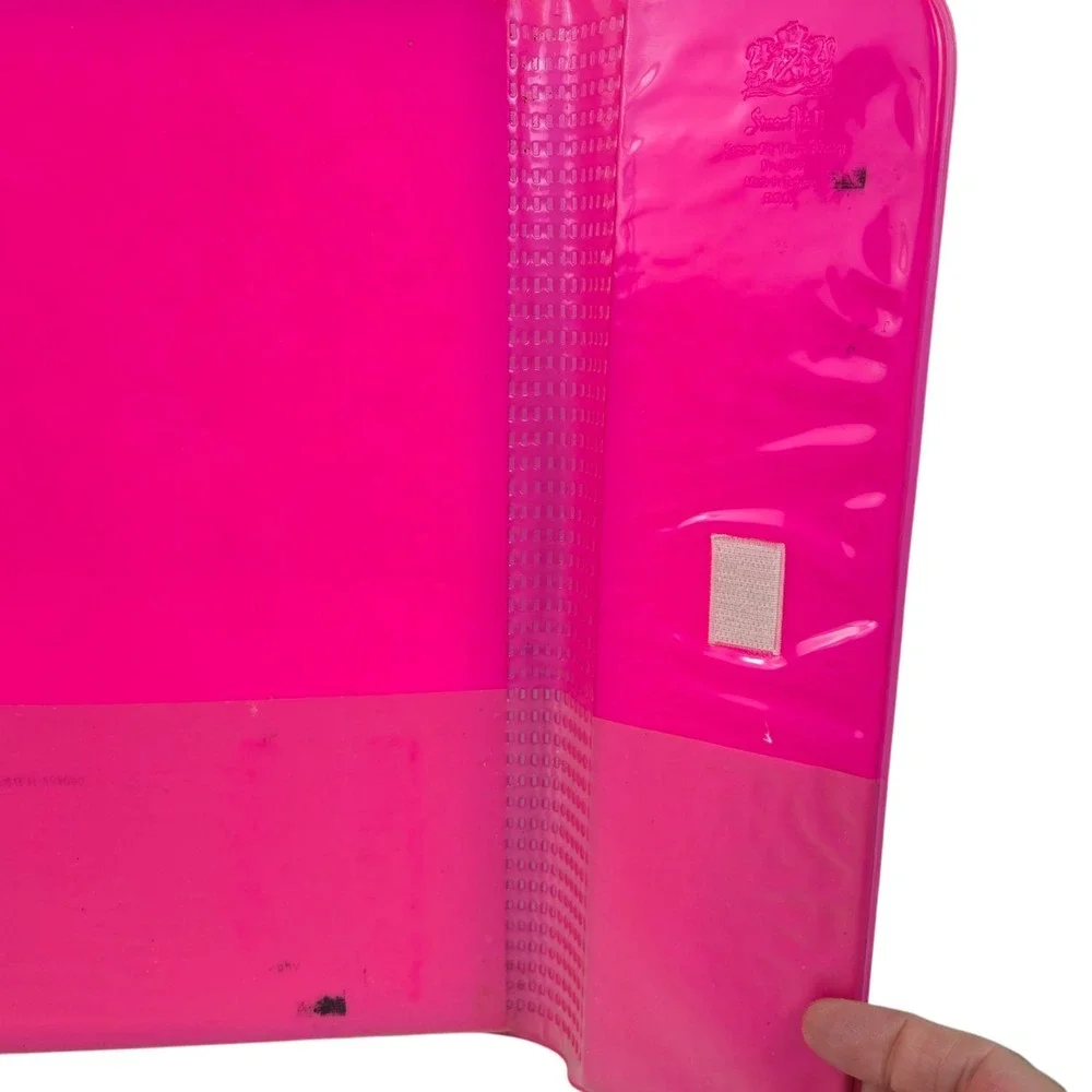Vtg 1989 Lisa Frank Ultra NEO Volleyball w Net & Hands Trapper Keeper Binder